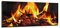 Canvasfly Wandpaneele für Küche Deko-Spritzschutz für Küchenrückwand Glas Bilder Gehärtet Küchen-Deko Glasplatte aus Vorgespanntem Glas Küchenrückwandplatte 150x60 Feuer