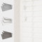 Faux Wood Venetian Blind [White, 120cm Width x 120cm Drop, String]