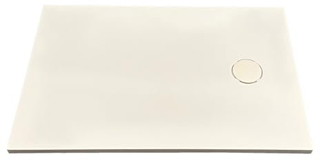 Duschtasse 120 x 80 cm, rechteckig, synthetischer Marmor