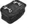 Alanmoship Sidemount Tasche für Tauchen, BCD-Seitenhalterung, Aufbewahrungstasche, Tauchzubehör, Seitenhalterung, Tasche mit doppelseitigem Karabinerhaken (Schwarz, 25 x 15 x 8 cm)