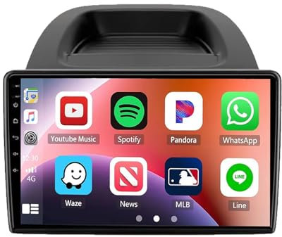 Android 13 Car Radio 9 inch Touch Screen Stereo for Ford EcoSport Eco Sport 2017-2023 with DSP IPS Screen Bluetooth 5.0 WiFi Backup Camera MIC Lien Miroir GPS HD Touchscreen Car Stereo(O3 6+128G)