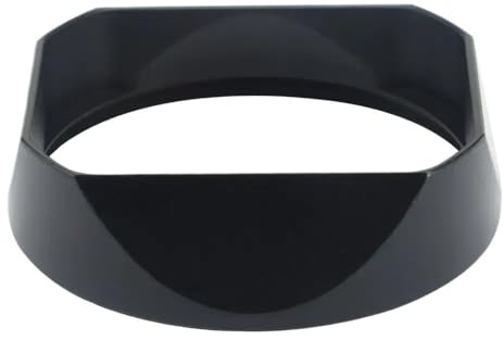 Lens Hood， LH-LQ Metall-Quadrat-Gegenlichtblende, kompatibel mit Leica Q2 Q QP QP Q Digitalkamera-Zubehör, Schwarz ，Replacement