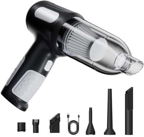 Aspirateur Portable Voiture | Dispositif De Nettoyage Auto - Aspirateur Portable Pour Auto,Pour Propriétaires Conducteurs Maison Tapis Canapé Lit Camion Berline SUV Camping-Car Salon Chambre