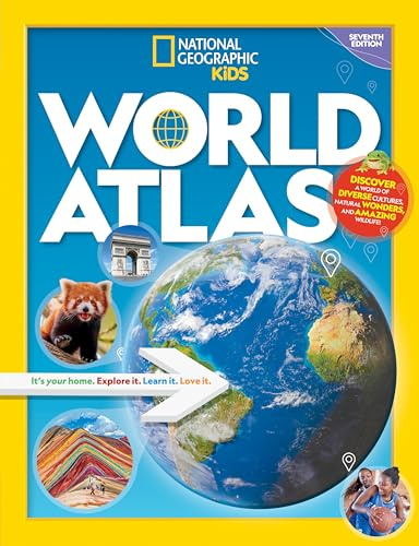 National Geographic Kids World Atlas, 7th Edition (NGK Atlases)