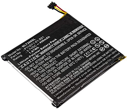 subtel® 3701-0001-01 Ersatz Akku für Nest Learning Thermostat T200877, T200777, T200577, T200477, T200377 Ersatzakku, Batterie 450mAh, Sicherheitskamera/Alarm System