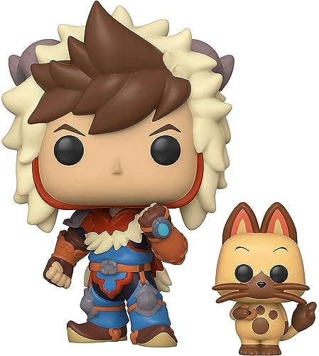 Funko POP!&Buddy: Monster Hunter- Lute w/Navirou, Einheitsgröße, Mehrfarben