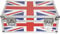 Dust-Air Zilla Union Flag UK 7 Single Vinyl Record Aluminium DJ Flight Carry Case Holds 500 Tough Strong Stackable