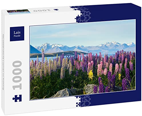 Lais Puzzle Neuseeländische Lupinen im Frühling 1000 Teile