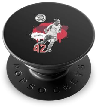 Popsockets PopGrip Handy Halterung Ständer Smartphone & Tablet Griff FC Bayern München Jamal Musiala Offizielles Lizenzprodukt