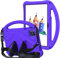 Funda para tablet TCL Tab 10 Gen 2 de 10.4 pulgadas (2023) para niños, duradera, ligera, a prueba de golpes, funda protectora con asa para TCL Tab 10 Gen2 de 10.4 pulgadas (morado)