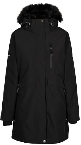 Trespass Women Waterproof Oxford Fabric Padded Longer Length Jacket Zambel