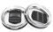 10 oz Wine Tumbler Lid, Replacement Lids Compatible for YETI 6 oz Espresso Mugs, 8 oz Stackable Cup and 10 oz Tumbler, 2 Pack Travel Spill Proof Cup Lids Covers with Magnetic Slider Switch, BPA Free