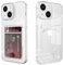 Cesryorsis für iPhone 15 hülle mit kartenfach, Durchsichtig TPU Handyhülle, Ultra Dünn, Soft, Stoßfest Schutzhülle，Bumper Cover for iPhone 15
