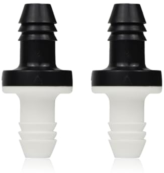 BBTUS 3/8 10mm en ligne Vacuum Fork Clapet anti - retour, 1pcs / 2pcs / 5pcs ABS eau Unidirectionnelle Clapet anti - Retour d'air pour Gaz - Liquide - Air(2)