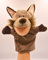 LOMTRATS Handpuppen für Kinder, Kleinkind enthält Wolf, Tiger, Löwe, AFFE und bewegliche offene Münder, perfekt zum Geschichtenerzählen, Unterrichten, im Vorschulalter und als Geburtstagsgeschenk