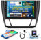 [2G+64G] Hikity Autoradio Navi Für BMW Serie 1 E81 E82 E87 E88 2008-2012 Android 13 Wireless Carplay 9 Zoll Bildschirm Radio mit Android Auto GPS WiFi Rückfahrkamera FM RDS DSP SWC Bluetooth MIC