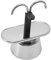 Cafetera de Doble Cabezal de Acero Inoxidable, Cafetera de 2 Tazas, Cafetera Italiana de Bricolaje con Vertido Rápido y Elegante, Ideal para Viajes en Casa o Oficina