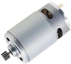 RS550 DC Motor 9/11/12//13/14 Zähne 10,8 V-25 V High Torque Getriebe elektrische Säge Micro Motor for Säbelsäge/Elektrische Bohrmaschine(10.8V,14 Teeth Gear 9.5mm)