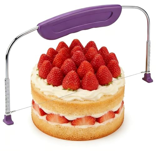 10 Inch Cake Leveller Tools, 27CM Professional Wire Cake Cutter Baking