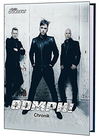 Oomph! Chronik / Buch von Sonic Seducer im Hardcover, limitiert (nur 499 Exemplare) und handnummeriert + handsignierte Postkarte