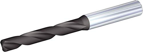 WIDIA 4142905 Vari-Bohrer VDS402A02200 VDS402A, 2,2 mm Durchmesser, 140° Schneidwinkel, rechtsschneidend, Kegelspitze, Hartmetall, TiAlN Beschichtung