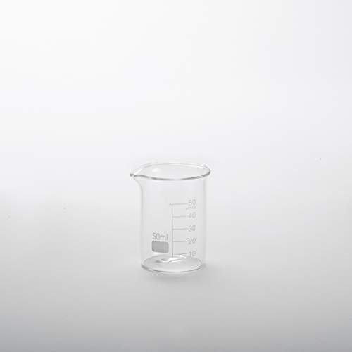 American Metalcraft GBE2 Chemie-Becher, Glas, 3,8 ml Fassungsvermögen, 3,8 cm Durchmesser, 6,4 cm Höhe