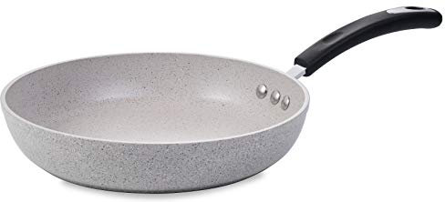 The Stone Earth Pan by Ozeri, with 100% PFOA-Free Stone-Derived Non-Stick Coating from Germany, gres, Alabastro cálido., 8-Inch