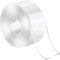 Realth Doppelseitiges Nano Klebeband/Starkes Montageband | Transparent | Spurlos | Waschbar | Keine Rückstände | für Zuhause Büro Geschäft Deko-Karte Poster Fotowand(NT50) | 50mm x 5m