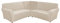 ele ELEOPTION Samt Sofabezug L Form 5 Sitzer Ecksofabezug 3-teilig Stretch Sofa Überzug für L-förmige Sofamöbel dick weich waschbar Ecksofahusse