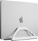 Elestoria Vertical Laptop Stand Holder- Adjustable Laptop Holder Vertical fits All MacBook, Chromebook & Gaming Laptops - Silver