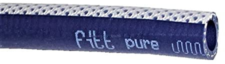 Trinkwasserschlauch hochflexibel, einsetzbar bei Volksfesten, Messeveranstaltungen, Schankanlagen, für Trinkwasser, Säften, alkoholische Lebensmittel (1m, 10 x15,0mm (3/8) I x A)