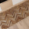 PETTI Artigiani Italiani - Tappeto Cucina, Tappeto Cucina Antiscivolo Lavabile, Passatoia Cucina, Tappeto Runner Cucina, 52x100 cm, Disegno Parquet 01, 100% Made in Italy