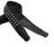 Gitarrengurt aus Leder mit Metall-Spike-Nieten, längenverstellbar, für alle Gitarrenspieler (D)