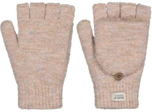 Barts Laksa Fingerless Handschuhe Strickhandschuhe Damenhandschuhe (One Size - hellbeige)