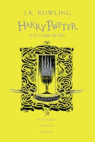 HARRY POTTER ET LA COUPE DE FEU - EDITION POUFSOUFFLE