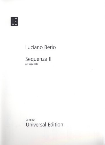 Sequenza II: Harfe. Partitur.