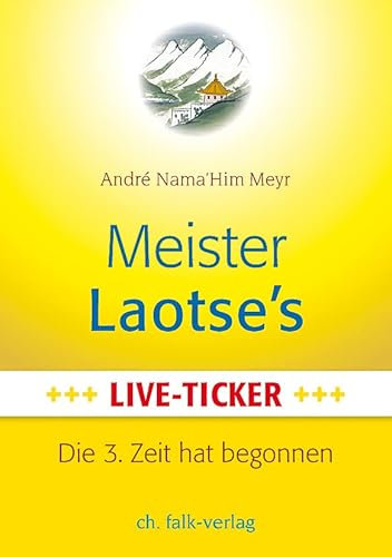 Meister Laotse`s Live-Ticker: Die 3. Zeit hat begonnen