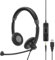 Sennheiser SC 75 USB MS 3,5 mm Stereofonico Padiglione auricolare Nero cuffia e auricolare