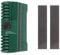High Accuracy Guide Bar Rail Dressers, File Repairer Tool Suit Chainsaw Guide Bar Rail, Solid for Stihl Husqvarna Echo Models Bars
