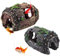 2 Stück Aquarium Fass Harz Ornament Aquarium Harz Barrel Barrel Aquarium Haus Aquarium Fische Haus Aquarium Deko Aquarium Ornament Höhle Landschaftsbau Dekoration Für Aquarium Fish Shrimp Hiding
