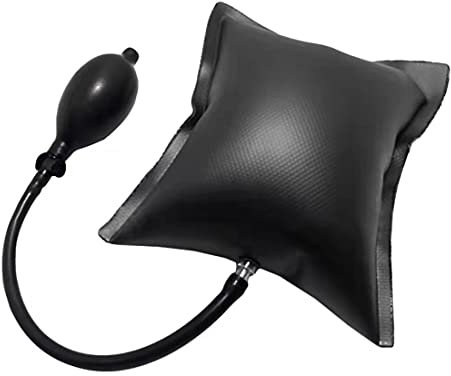 JRangelp Luftkeilpumpe, Auto-Luftscheibe, automatisch, verstellbar, Luftkeilbeutel, Pumpe, Nivellier- und Ausrichtungswerkzeug, aufblasbare Unterlegscheibe für Auto, Zuhause, Türinstallation, Fenster