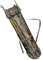 3DTengkit Angelrutentasche, tragbarer Angelruten-Trage-Aufbewahrungstasche hoher Kapazität, multifunktionaler wasserdichter Rutentasche für 5 Stangen und Tackle(Reed Camouflage)