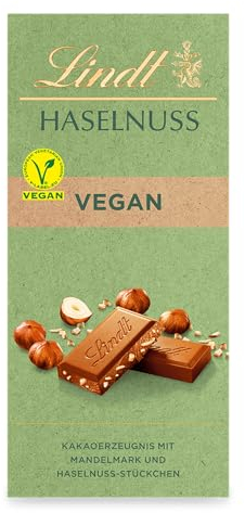 Lindt Schokolade, Haselnuss, vegan, 100 g