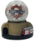 TFL9101 lizenzierte Londoner U-Bahn-Schneekugel Schneesturm, groß, 6,5 cm, 13 cm hoch, mit Zug