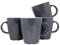 Gimex Vivid Line - Tasse mit Henkel - Grün - 380 ml - 4 Stück