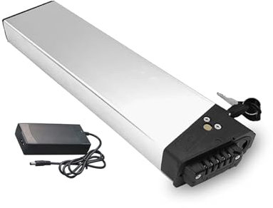 Xiseny Batteria per Bicicletta Elettrica Pieghevole 48v 10.4Ah E-Bike Batteria Ricaricabile agli ioni di Litio Incorporata per Bici Elettrica Bafang/Tongsheng 350W 500W 750W 1000W Motore (48V10.4Ah)