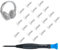 SOULWIT Replacement Headband Screws for Beats Studio 3, Studio 2, Studio 1.0, Studio Pro Headphone Headband Screws 20pcs, Easy DIY Installation - 20pcs Silver