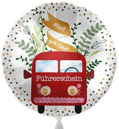 Balloon Driving Licence All Time Good Ride Foil Balloon for Driving Licence Balloon Gift Driving School Party Made in EU