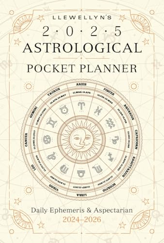 Llewellyn's 2025 Astrological Pocket Planner: Daily Ephemeris & Aspectarian 2024-2026