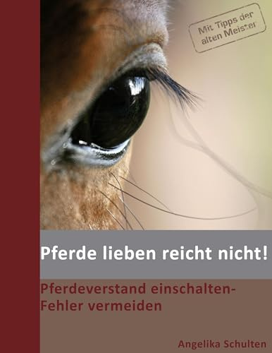 Pferde lieben reicht nicht!: Pferdeverstand einschalten - Fehler vermeiden